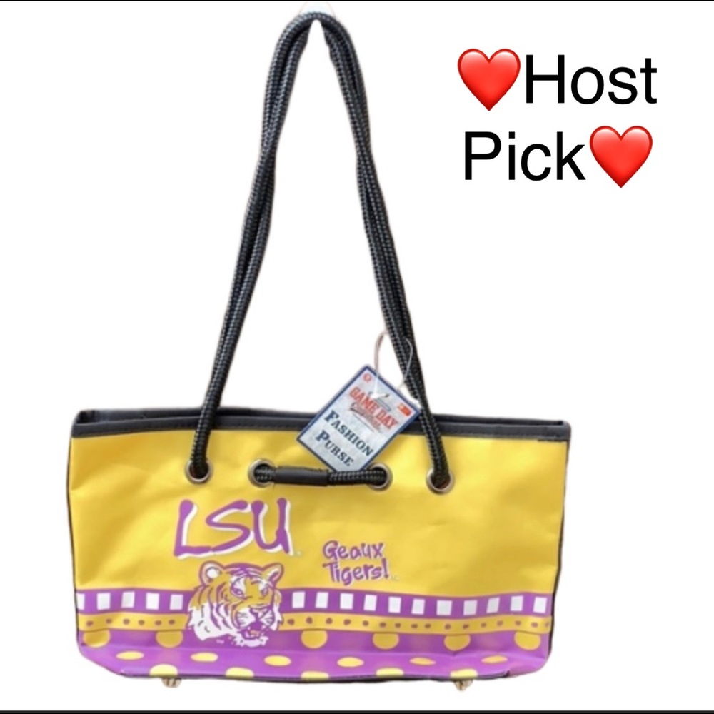NWT LSU TIGERS Game Day Purse Bag College Football
